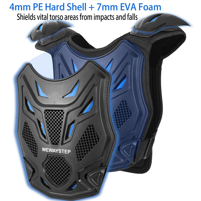Kids Dirt Bike Gear Motorcycle Armor Vest Suit, Thickened Heavy