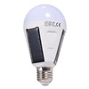 Solar Panel LED Light Bulb Portable Waterproof Indoor/Outdoor Hiking Camping