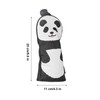 PU Leather Golf Wood Head Covers Waterproof Cartoon Cute Thicken