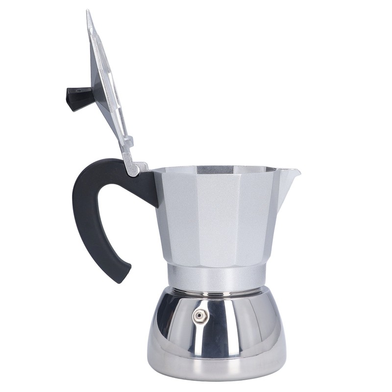 Stovetop Coffee Maker 6 Cup Moka Pot Delicious Coffee Making