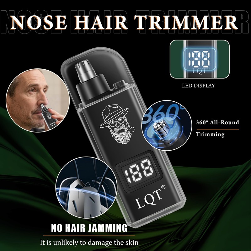 Hair Clippers for Men, 3-Piece Professional Grooming Kit Includes Hair