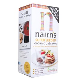 Nairns | Oatcakes -Organic Super Seeded | 3 x 200g