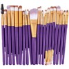 20 Pcs Makeup Brush Set Eyeshadow Eyebrow Powder Foundation Contour