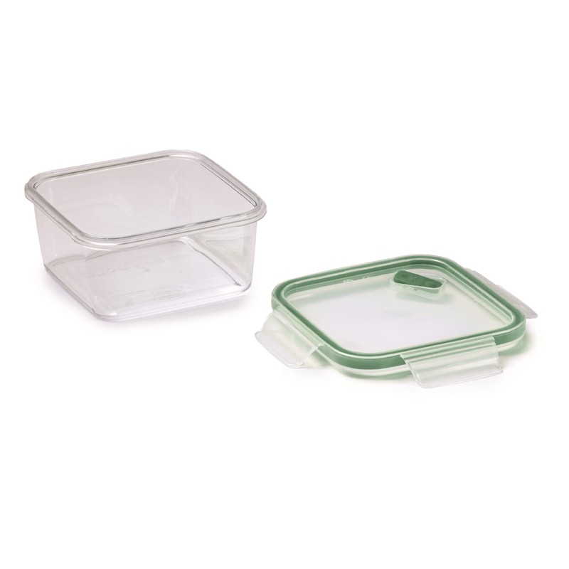 Snips Square food container, 0.8 L, made of Tritan Renew,