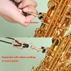Correa ajustable para el cuello de saxofón – piel premium