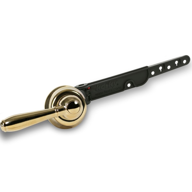 Korky 6021AM StrongARM Metal Tank Lever, Universal to Fit Front