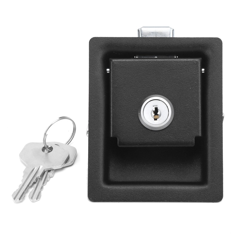 RV Door Lock with 2‑Key Universal for Motorhomes Power Distribution