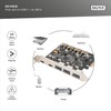 DIGITUS PCIe USB Expansion Card - 2x USB-C - 3x
