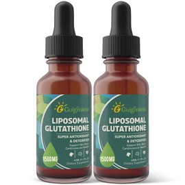 Liposomal Glutathione, Superior Absorption, Liquid Glutathione Supplement, Powerful Antioxidant, Liver Detox, Immune Enhancer, Soy-Free, Non-GMO, Vegan & Gluten Fre, 4 fl.oz,1500 mg