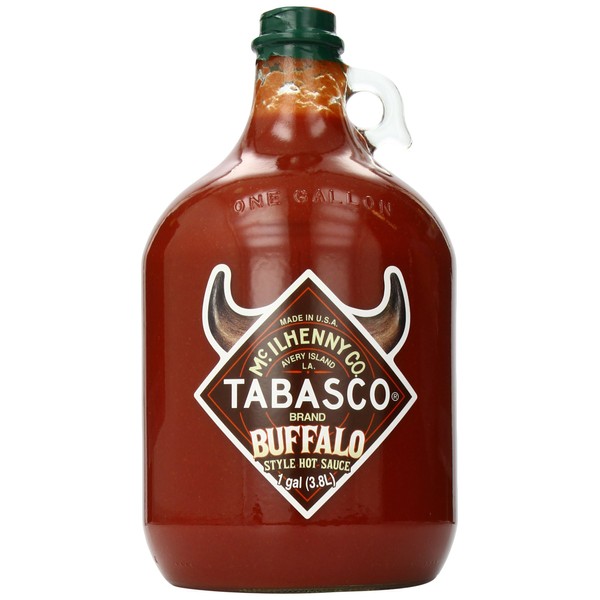Tabasco Hot Sauce, Buffalo Style, 128 Ounce