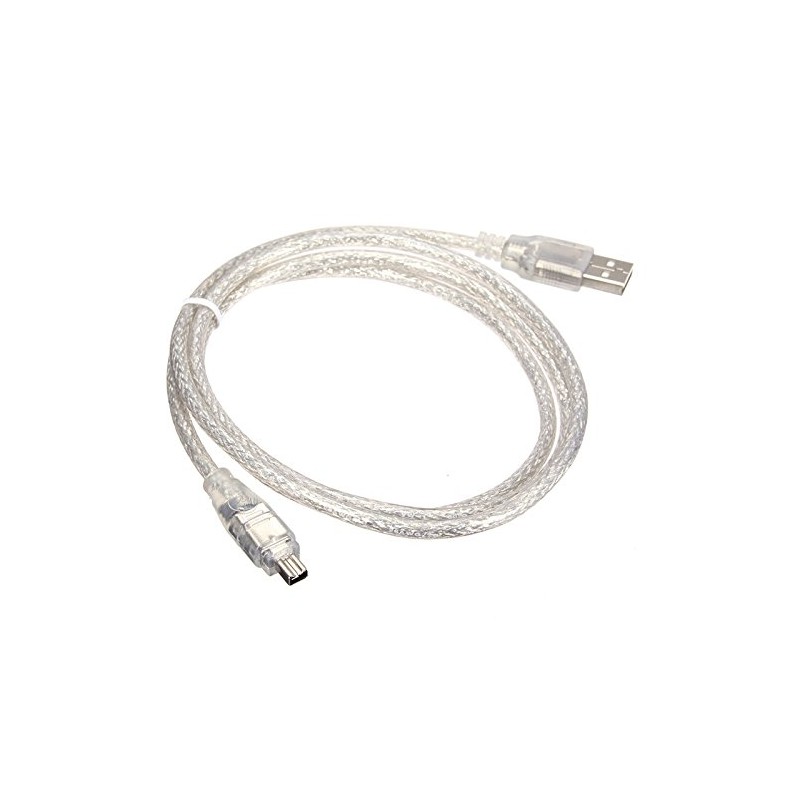 USB Male to IEEE 1394 4Pin Male iLink Mini DV