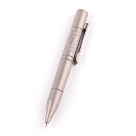 Hamans Bolt Action Pen with Clip 4.8“ Refillable Titanium EDC Writing Pen Ballpoint Pen