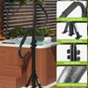 Hot Tub Handrail, 360-Degree Rotatable SPA Handrail, 41"-53" Adjustable Height,