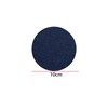 6 PCS Dark Blue Felt Coasters, 10cm Round Felt Coasters,