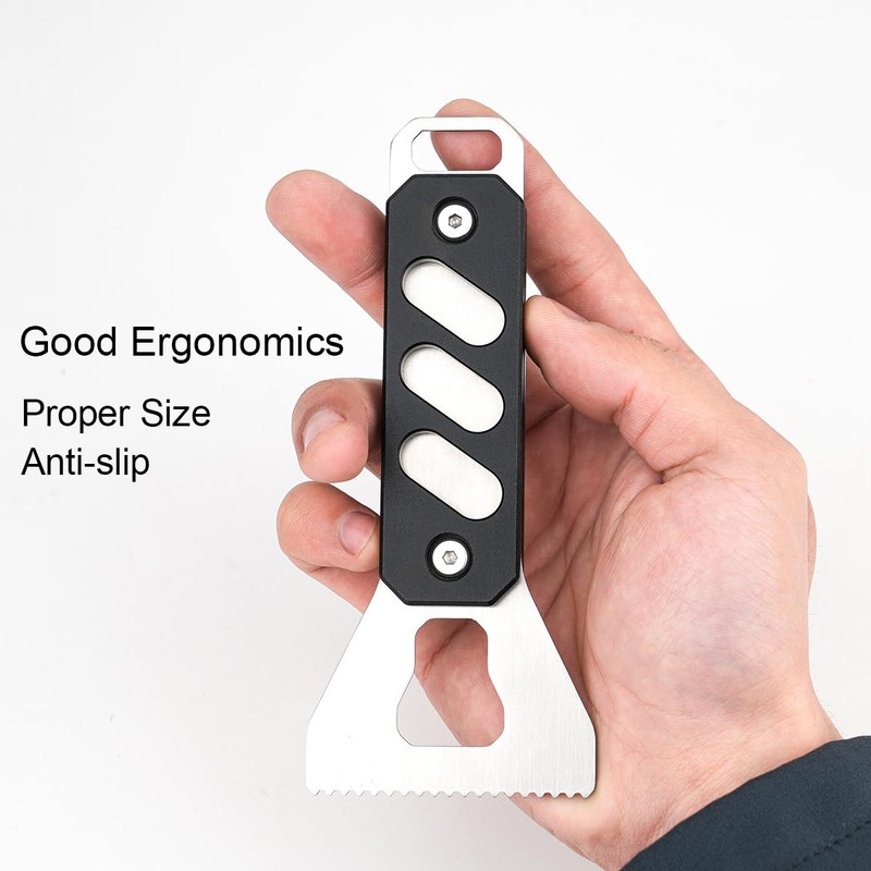 TOOLCOOL Stainless Steel Wood Glue Applicator Glue Spreader Notched Adhesive