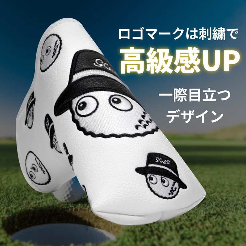 Ncolor Putter Cover Golf Headcover Pin Shaped Magnet Fit Scotty