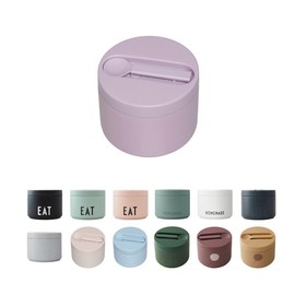 Design Letters Thermal Container for Food | Adult Lunch Box | Thermal Box for Food | Double-Walled Insulated Lunch Box | Thermal Container Food BPA Free | Thermal Bowl for To Go, Warm Food | 330 ml