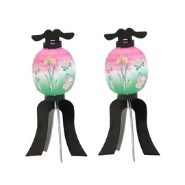 Yamaichi Shoten B-368 Bon Decoration, Mini Lantern, Approx. 6.3 x 2.4 inches (16 x 6 cm)