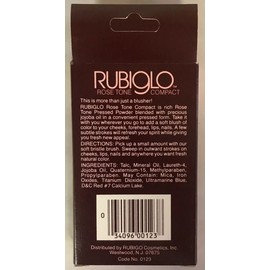 2 pieces Rubiglo Powder Compact - Rose Tone