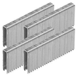 SITLDY 2000-Count 18 Gauge 1/4 Inch Narrow Crown Staples 1-1/2 Inch Length, Heavy Duty Beveled Chiseled Pointed Galvanized Staples, for Pneumatic, Electric 18GA Stapler Gun