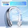 Portable Bladeless Neck Fan for Hands-Free Cooling – 5-Speed USB