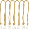 FOMIYES Curtain Tiebacks 6pcs Modern Decorative Rope Window Curtain Holdbacks