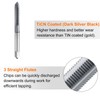 sourcing map M6x0.75 Metric Thread Tap 6542 Cobalt High-Speed Steel