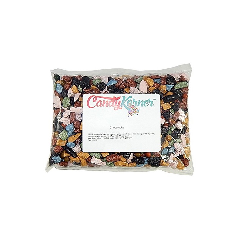 Chocorocks | Candy Coated Chocolate Shaped Rocks | 3 Pound