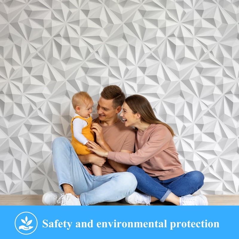 LEVOWAY 33 Pack Decorative 3D Wall Panels for Interior Wall