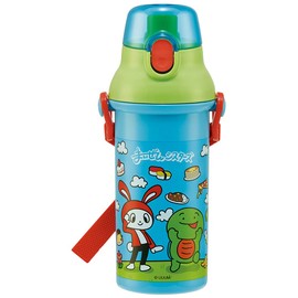 Skater PSB5SANAG-A Children's Plastic Water Bottle, 16.9 fl oz (480 ml), Silver Ion, Ag+ Antibacterial, Maizen Sisters