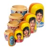 KaleaBoutique Collectible Beatles Nesting Doll Memorabilia Stacking Matryoshka Doll in
