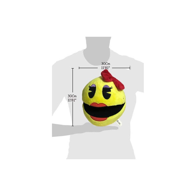 Pac-Man Ghost Yellow Ball Girl Plush 11'81"/30cm Quality Super Soft
