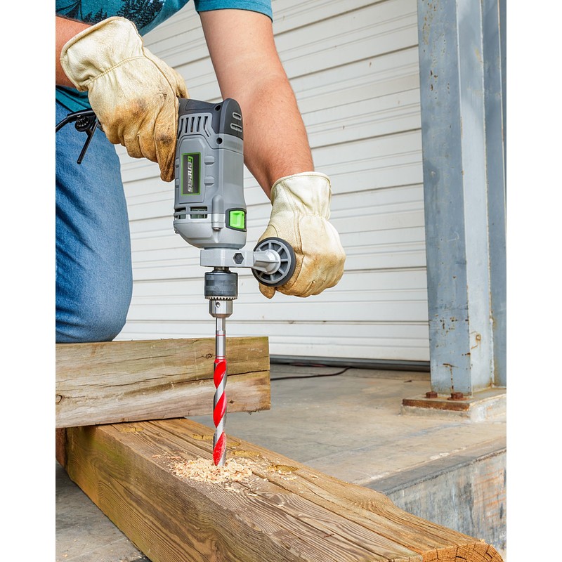 7.5 Amp 1/2 Variable Speed Heavy-Duty Hammer Drill with Depth