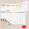 Magnetic Sheets for Fridge, Set of 3, Magnetic Whiteboard, Fridge,