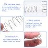 8pcs Toilet Tanks Push Spring Efficient Water Saving Flush Control