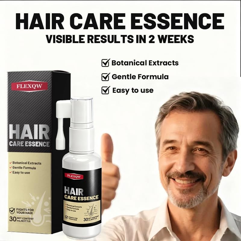 FLEXQW Hair Care Essence, Botanical Extracts Hair Growth Spray, Frizz