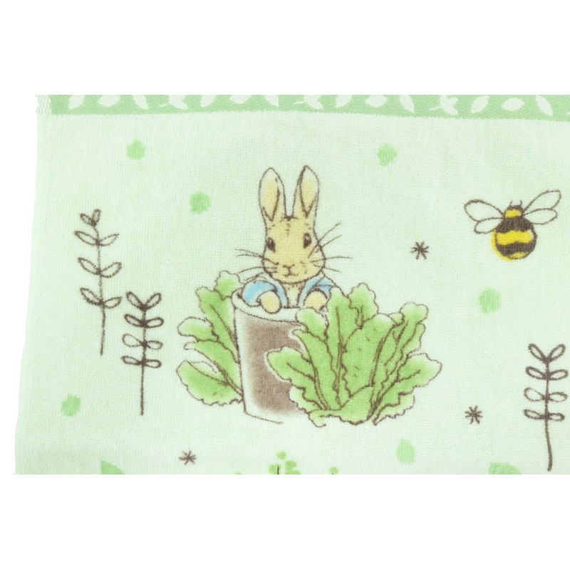 Marushin 5605008800 Hand Towel, Peter Rabbit, 13.4 x 14.2 inches