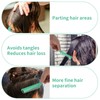 6Pcs Rattail Comb Metal Rat Tail Combs Fine Tooth Parting