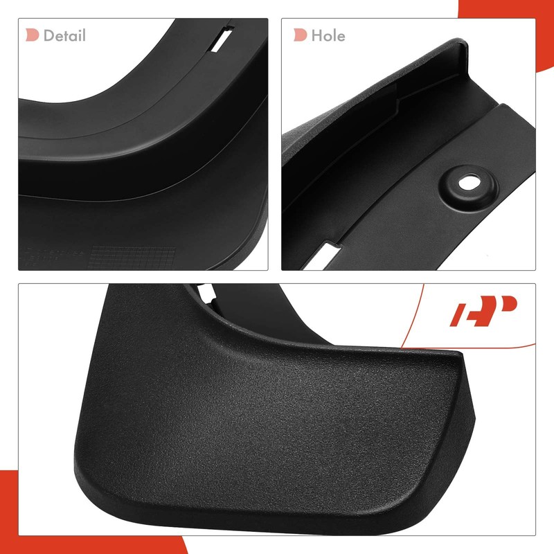 A-Premium Set of 4PCS Mud Flaps Splash Guards Mudflaps Mudguards