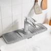 Kitchen silicone faucet sink , splash proof pad, sink pad,