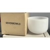 Sevenbowls Singing Bowls 432hz C Note 8-Inch Crystal Singing Bowl