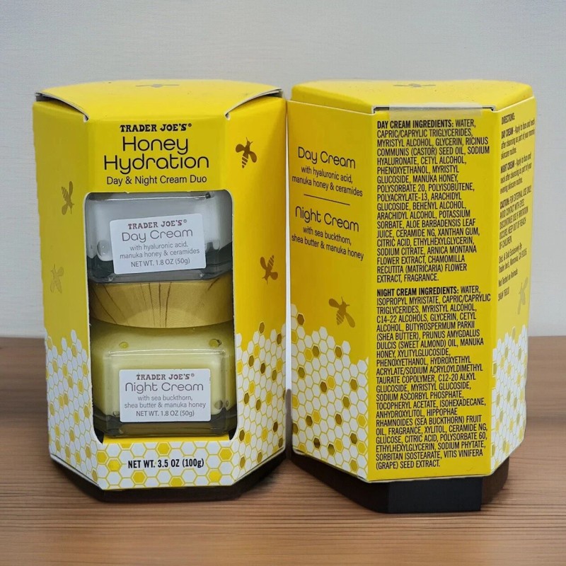 Trader Joe’s Honey Hydration Day & Night Cream Duo Plus