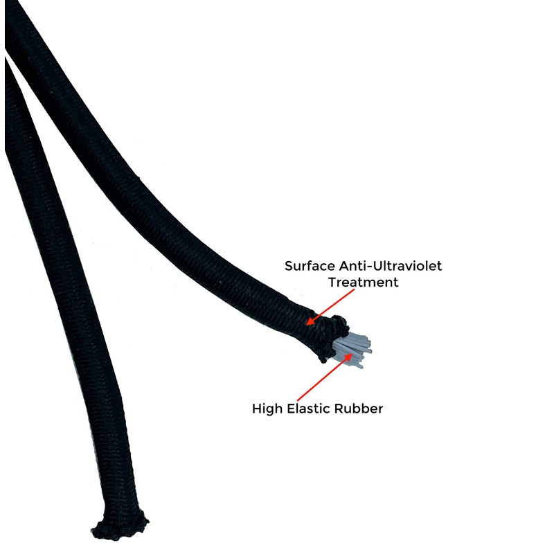 Garbage Commander Ball Bungee, 6 Inches