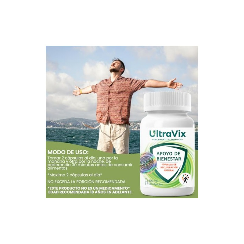 ULTRAVIX | Colágeno Hidrolizado con MSM | Suplemento Alimenticio (30