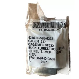 Rothco Surplus Belt Buckle 1.25" Replacement Metal Sliding Military Issue Army Tactical