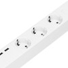 Smart Power Strip 3 Outlets 2 USB Ports 1 Type