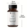 Keepfitlab Hair + Energy Supplement, 60 Capsules, Hair Growth Blend
