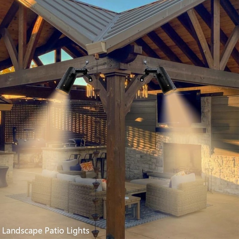 Arrownine Landscape Lighting Down Lights,Moonlight Low Voltage Outdoor Wall Tree