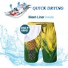 Heucapc Men's Swim Trunks Quick Dry Swimming Trunks Upside Down