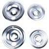 Certified Appliance Accessories Replacement Drip Bowls, Style B, 2 Large